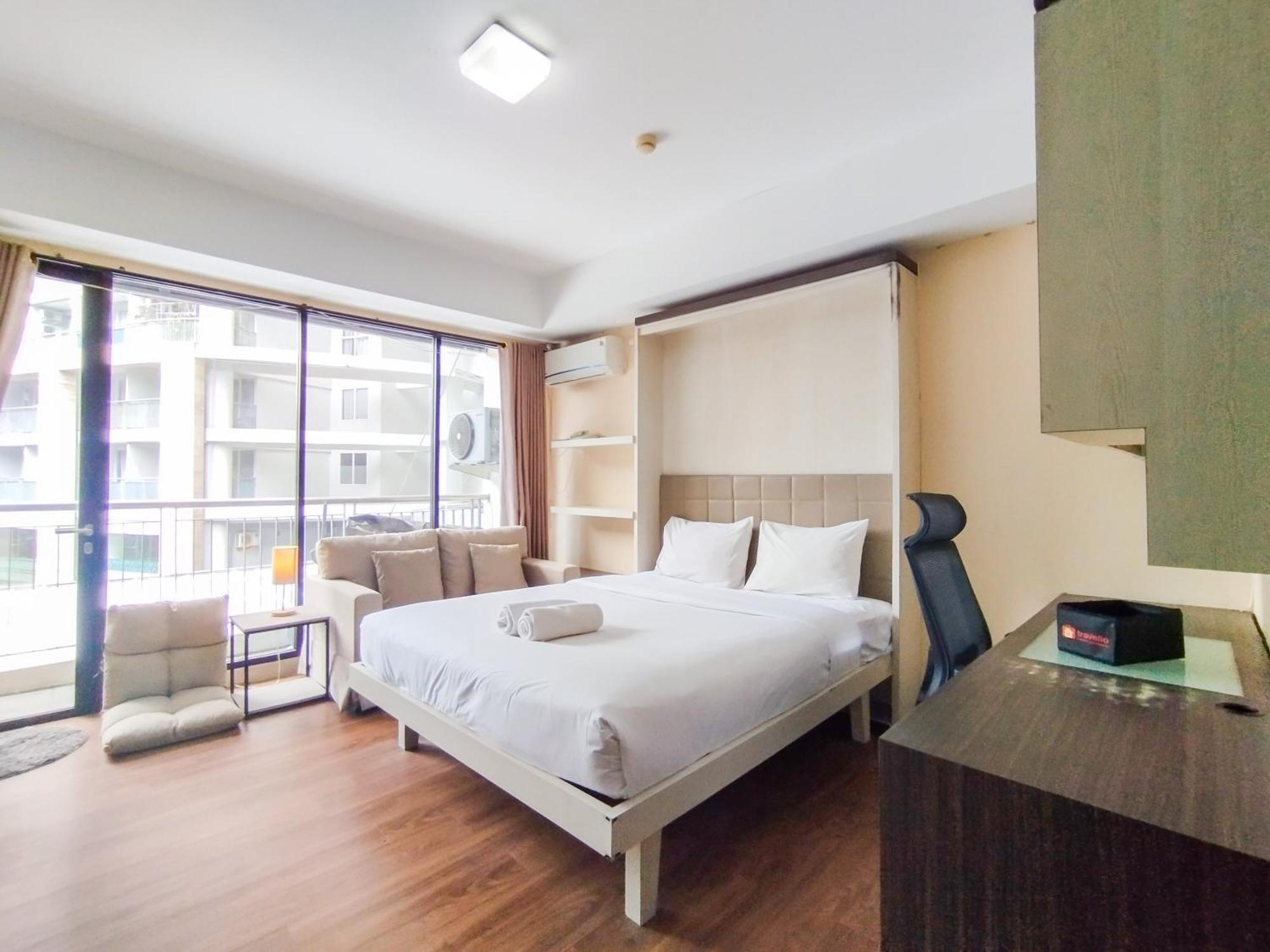Simply And Comfy Studio Room Apartment Beverly Dago By Travelio 万隆 外观 照片