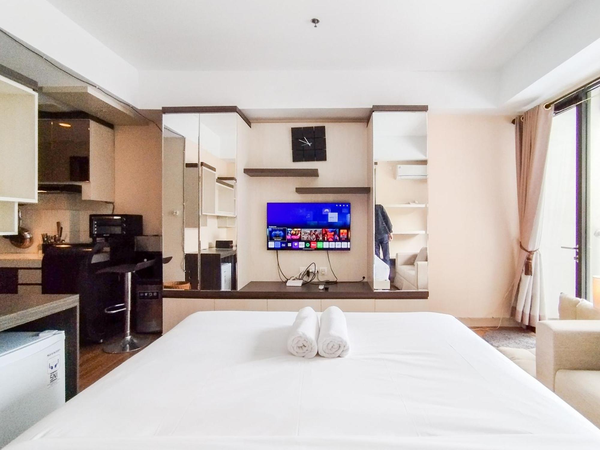Simply And Comfy Studio Room Apartment Beverly Dago By Travelio 万隆 外观 照片